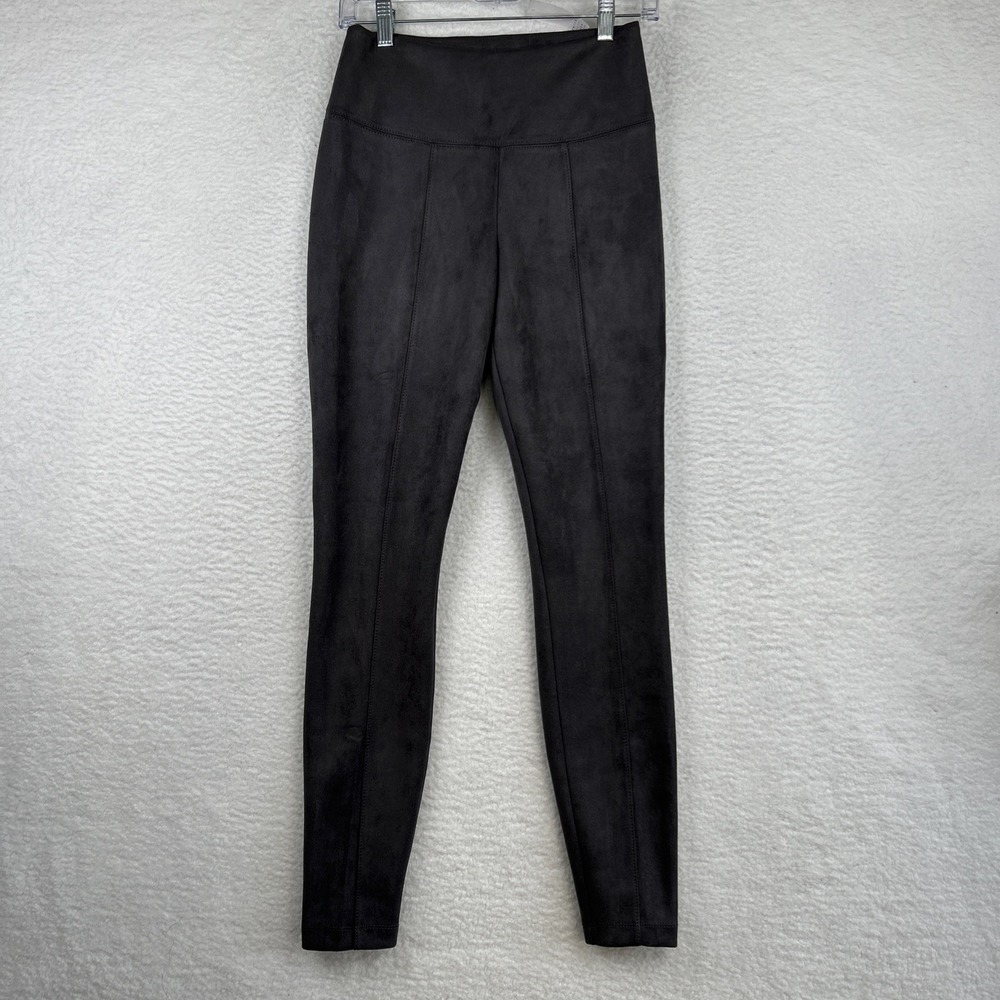 NWT White House Black Market WHBM Ultra Suede Runway Legging Gray Women's 4R
